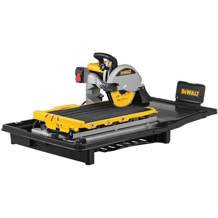 Scie à carrelage grande capacité DEWALT 250 mm D36000 QS