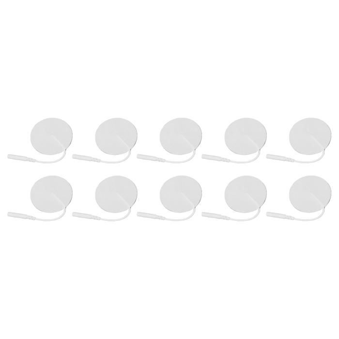 Electrodes Auto-adhésives Réutilisables - Lot De 20, Taille 5x10 Cm, Pour Appareils TENS/EMS, Massage Corporel