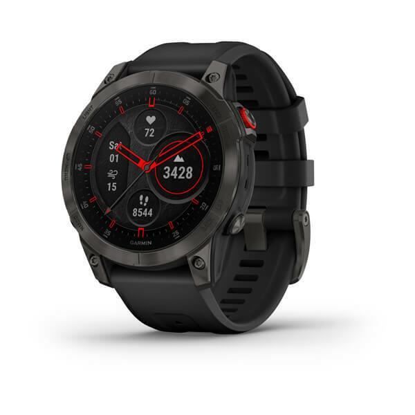 Montre Garmin Epix™ - noir/rouge - TU