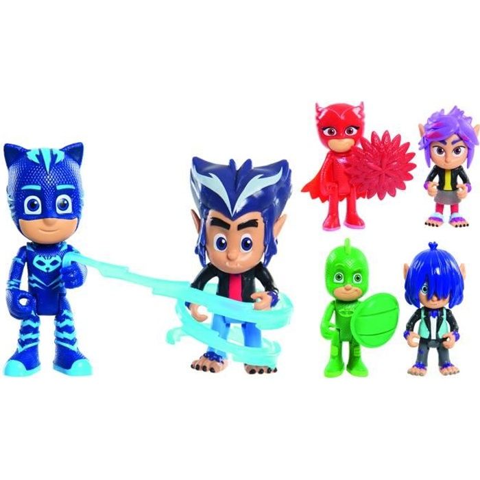 Figurine articulee Pyjamasques 2 heros avec accessoires Jouet pour enfants des 3 ans Cdiscount Jeux Jouets