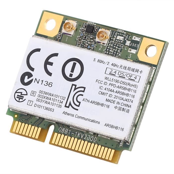 Carte Wi-Fi Et Bluetooth 3.0 Pour Portable HP (modèles 4530S, 4330S, Etc.) - Référence RT3592BC8, Neuve