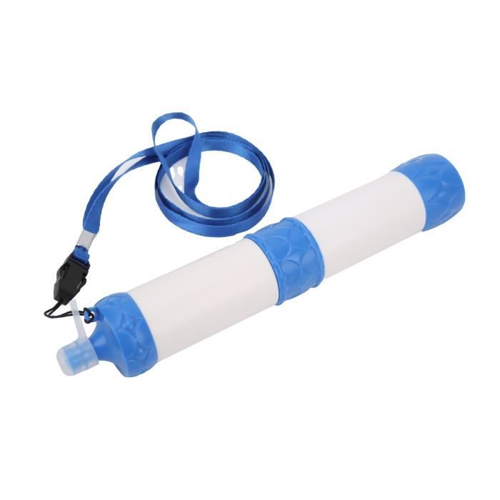 Meilleurs prix pour GOTOTOP Purificateur d'eau de survie Paille de filtre à eau d'extérieur Filtre détachable portable Paille de filtration d'eau