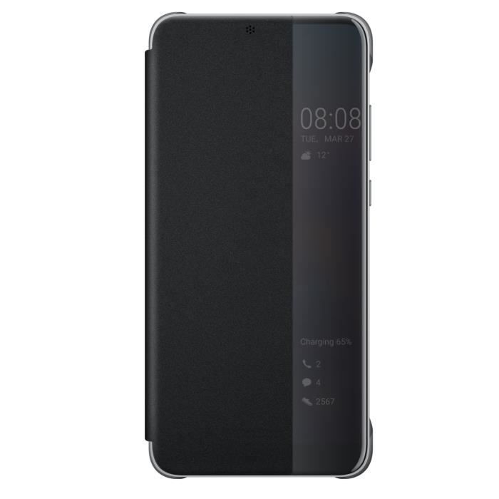 Coque Flip HUAWEI P20 Pro Rigide Smart View