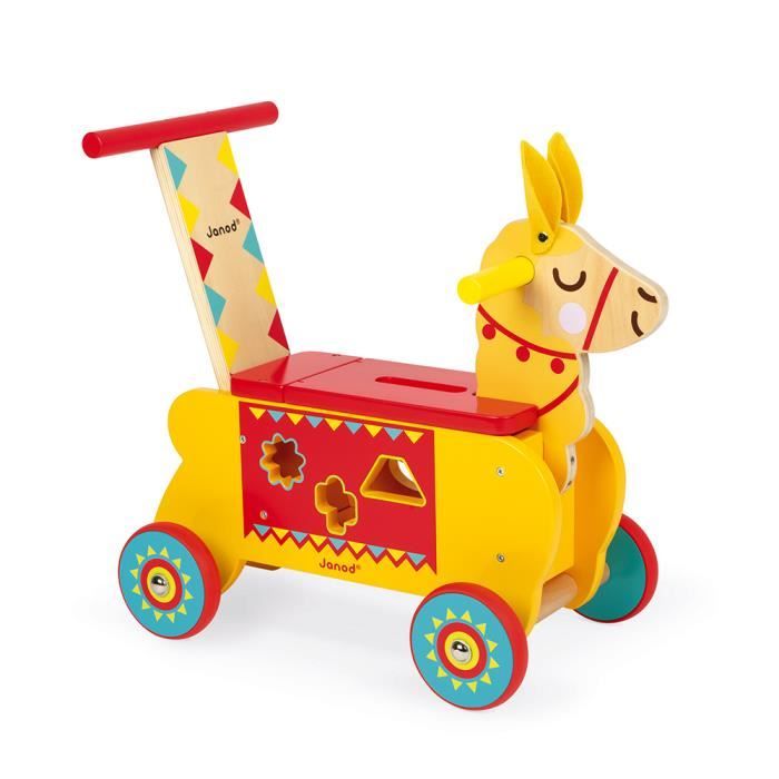Porteur Lama Bois Cdiscount Jeux Jouets