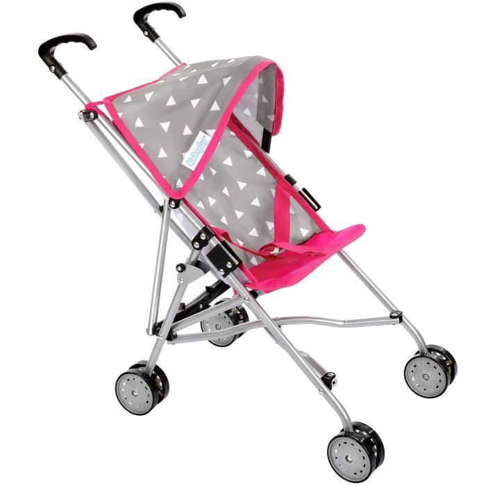 Poussette de poupée | Poussette de poupée adaptée aux pour poupées -  Accessoires de poupée pour Fille à partir de 3 Ans Acces