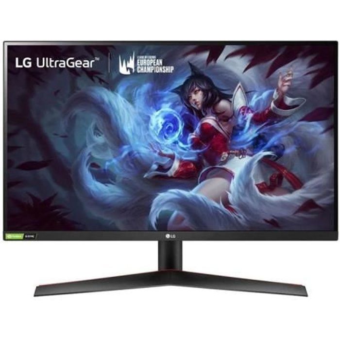 Écran Gaming LG 27 27GN800P B IPS 1ms 144Hz QHD 2560x1440 FreeSync