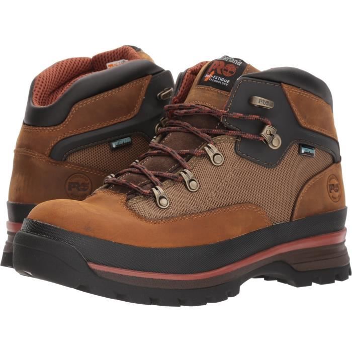 chaussure de sécurité timberland pro euro hiker marron