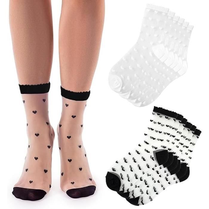 Chaussettes Femme Shein - Blanc, Taille 36-38, Style Ville, Neuves Sans étiquette