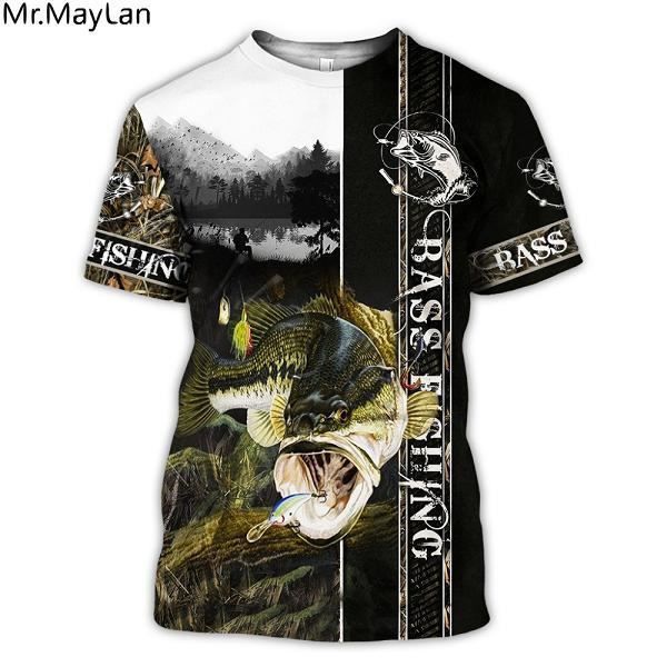 Femmes T-Shirt Hommes d'impression 3D Large Matériel De Pêche à manches courtes Tee Tops streetwear Femmes T-Shirt Hommes d'impression 3D Large Matériel De Pêche à manches courtes Tee Tops streetwear