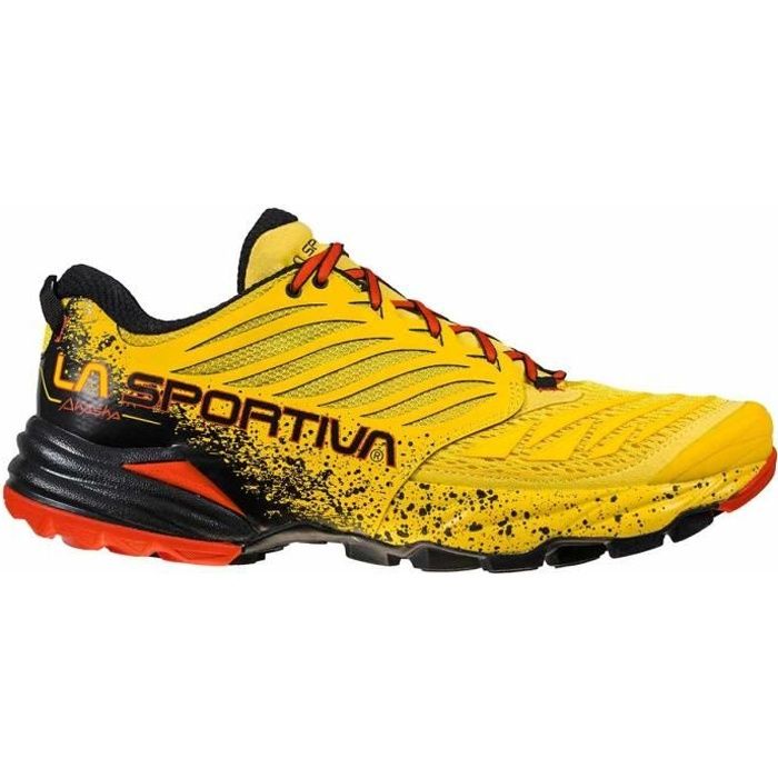Chaussures de running La Sportiva Akasha - jaune/rouge/noir - 43,5 -  Cdiscount Sport