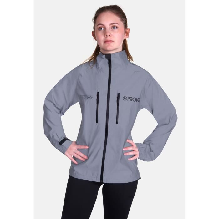 veste de cyclisme réfléchissante pour femmes - proviz reflect360 - gris - taille 48