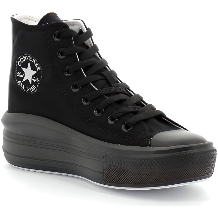 Converse chuck taylor all star move platform - hi Noir Noir - Cdiscount  Chaussures
