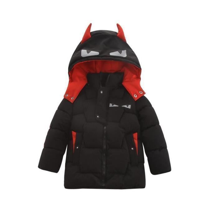 Doudoune Enfant AnKoee - Veste Hiver Garçon Fille Capuche
