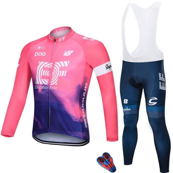 Kits Maillot Cyclisme Homme + Pantalon 9D Gel - Tenue Vélo Respirante, Séchage Rapide, été