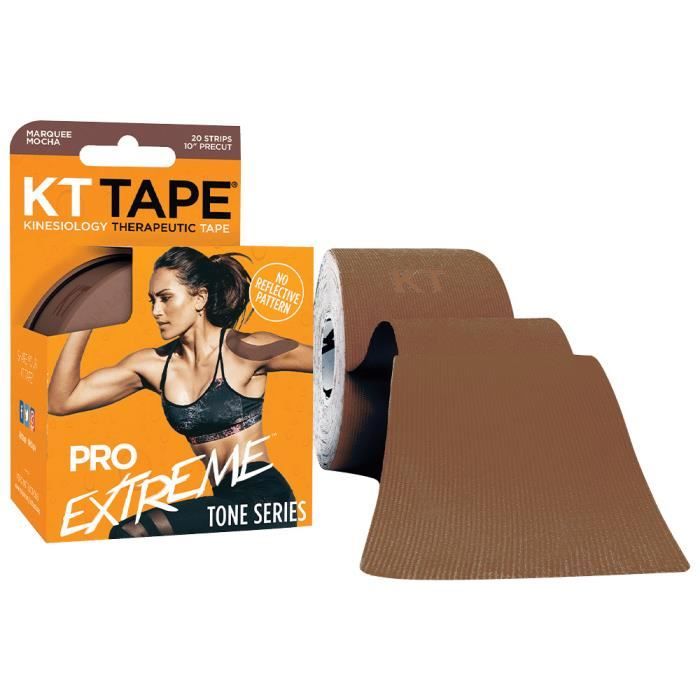 KT Tape Pro - Prédécoupé - Hero Pink - 5cm X 5m