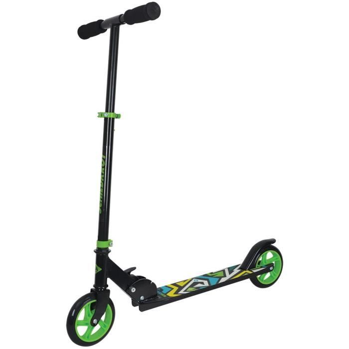 SCHILDKRÖT Junior-Tretroller City Scooter Runabout grün, 41,67