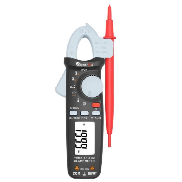 NEUFU Mustool MT866 Multimètre Numérique RMS AC DC Tension Courant ...