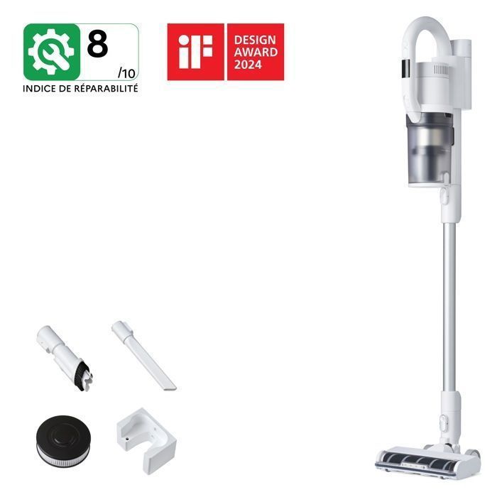 Nilfisk - Aspirateur balai sans fil - Autonomie 60 minutes -S1 Home - 20 kPA - 550 W - Nilfisk