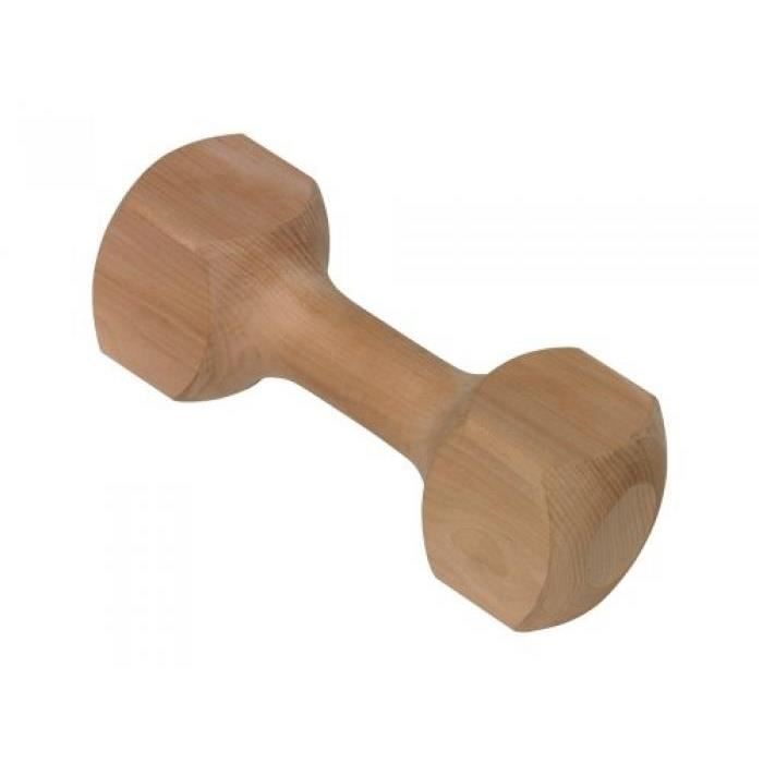 Nobby haltère en bois pour chien 1 kg – jouet dentraînement robuste Nobby haltère en bois pour chien 1 kg – jouet dentraînement robuste