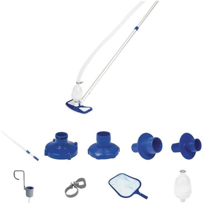 Kit d'Entretien Piscine Bestway Flowclear Deluxe 6 Accessoires