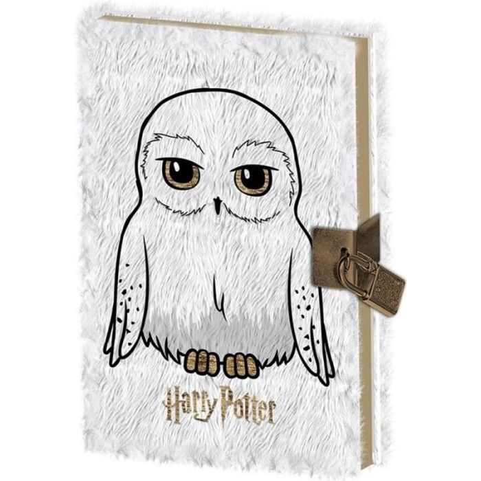 Journal Intime Hedwige Fourrure Harry Potter Unique Cdiscount Beaux