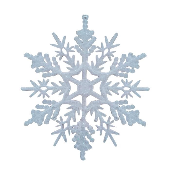 60stk Blanc Flocon de neige Décorations de noël réveillon fête Home Decor ELNO à tous