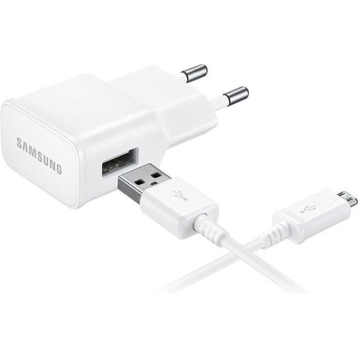 Chargeur + Câble Original SAMSUNG GALAXY EP TA50EWE+DCU4AWE Micro USB 1