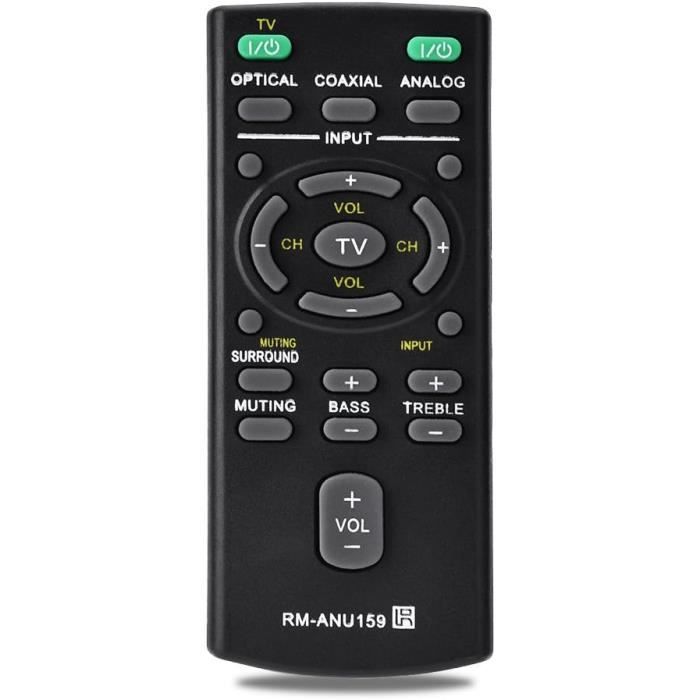 Télécommande Pour Barre De Son Sony SA-SD35 - Modèle RM-Series Neuf | Compatible Sony