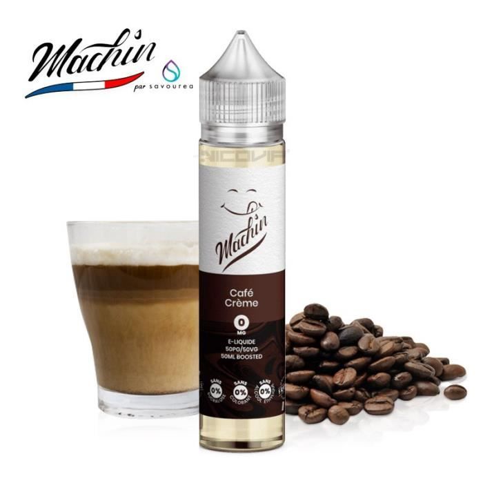 E-liquide Machin Café Crème 50ml - 6mg