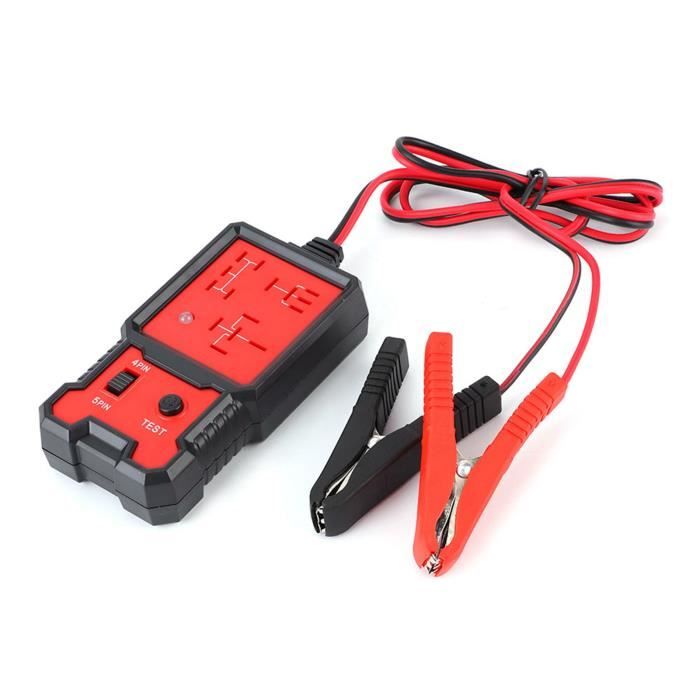 Testeur De Relais Automobile 12V - ULTRATOOL - Pour Relais 4 Et 5 Broches - Diagnostic Rapide Avec LED - 7