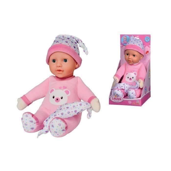 Simba Toys - Poupée Laura avec Fonction Veilleuse et Mélodie 30 Cm Simba Toys - Poupée Laura avec Fonction Veilleuse et Mélodie 30 Cm