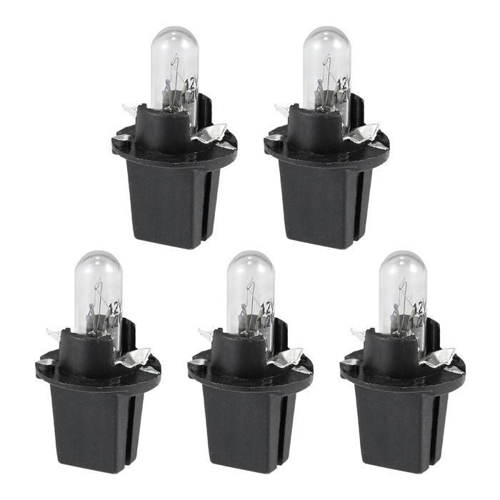 20 Ampoules T5 286 12V 1.2W Pour Tableau De Bord Voiture - Blanc Chaud - Neuf Sous Blister