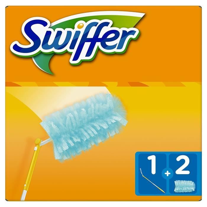 Swiffer - Kit Plumeau Attrape-Poussière Duster Taille XXL + 2 Recharges -  Cdiscount Au quotidien