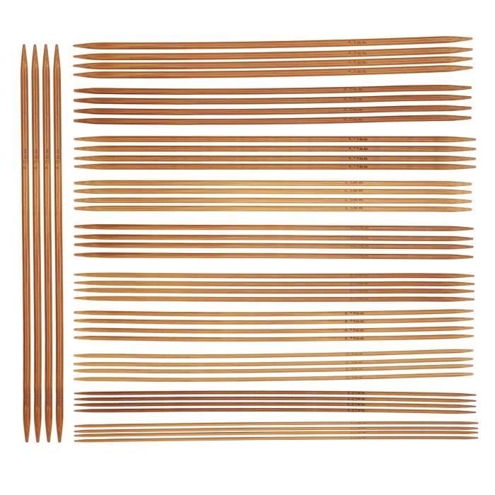 Clover Takumi Bamboo 20cm 4.00mm 4.00mm Aiguilles Double Pointe