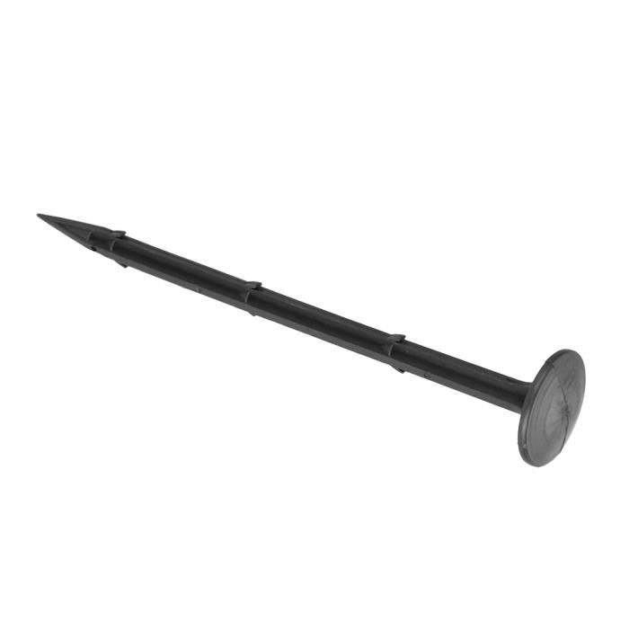Lot De 24 Piquets De Tente En Plastique - 22,5 Cm - Pour Camping, Tonnelle, Auvent, Clôture Légère