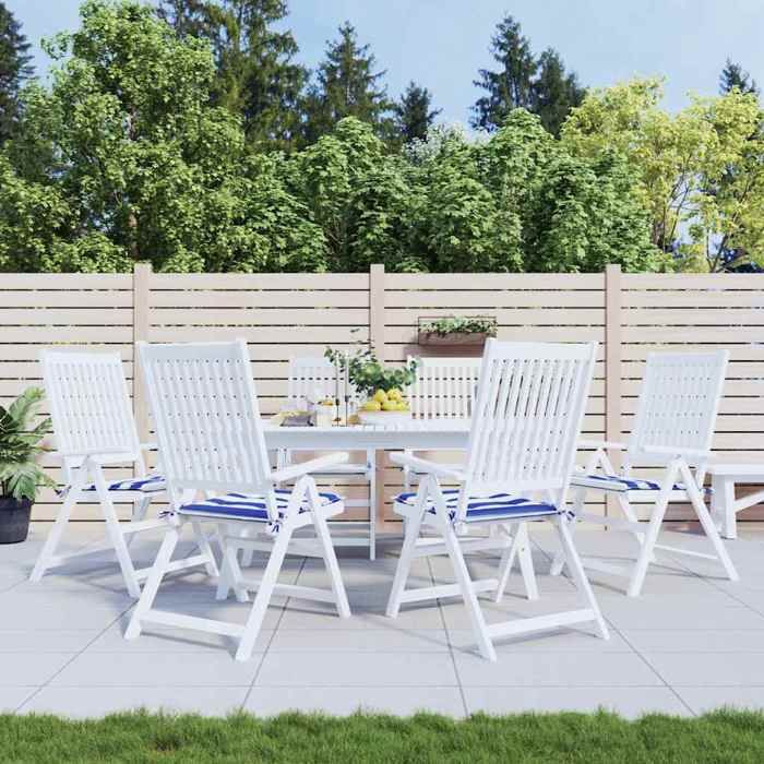vidaXL Coussins de chaise de jardin Lot de 4 50x50 cm - vue 2