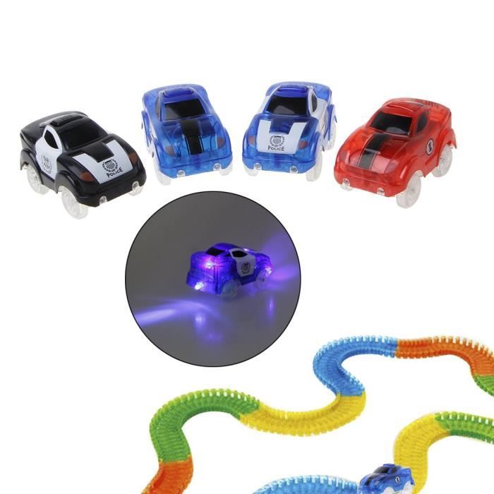 Voiture Jouets pour Magic Track avec 5 lumières Clignotantes à LED, Magic  Tracks Cars Jouet de Voiture Remplacement de Voiture@M428 - Cdiscount Jeux  - Jouets