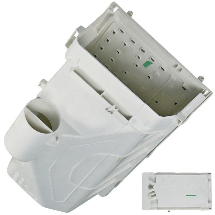Bac à lessive bac à détergent dorigine Machine à laver Lave-linge 481010580618 WHIRLPOOL BAUKNECHT ARISTON HOTPOINT