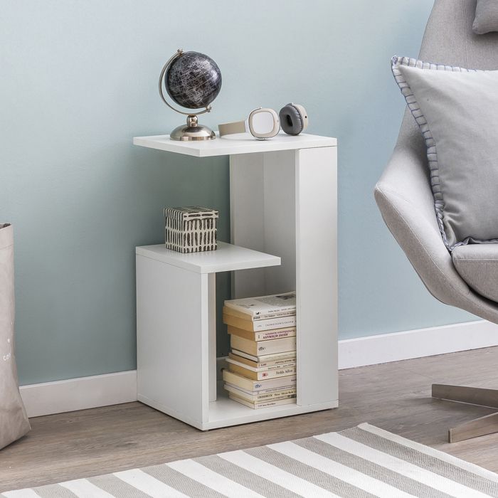 WOHNLING Table basse Petite table basse Blanc WOHNLING Table basse Petite table basse Blanc