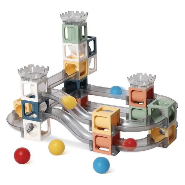 70 Blocs Magnétiques Yolla Loos – Ensemble Montessori 3D, Aimants Puissants, Plastique ABS, Boîte De Rangement, Cadeau Enfant 3-7 Ans