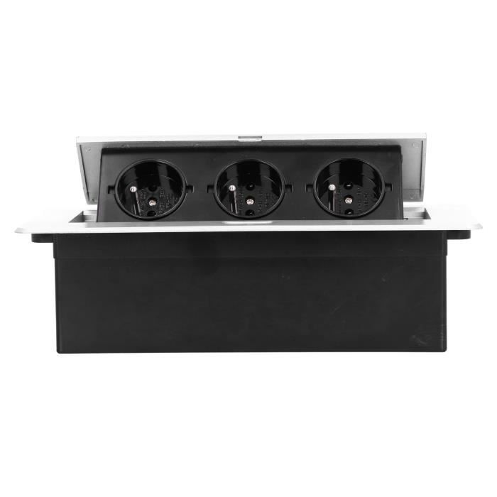 Legrand 200493 Lot de 1 VV + 3 prises de courant Plexo complet saillie