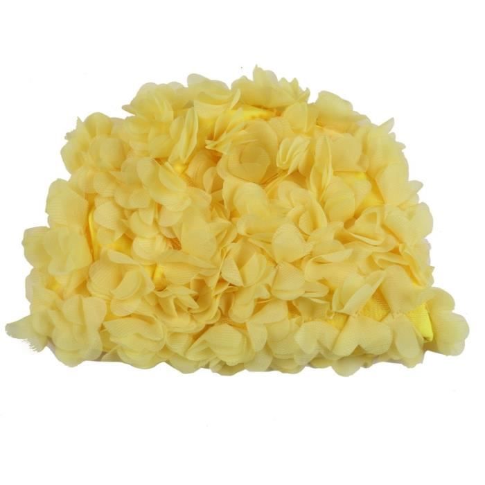 Bonnet De Bain Vintage à Fleurs Pour Femme - Nylon élastique - Style Rétro - Pour Piscine, Natation