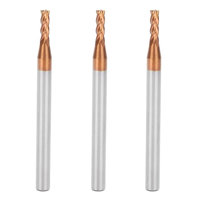 Fraise à Tige Droite HSS M8.2 - Outil Fraisage Pour Bois, Aluminium, Acier Et Titane