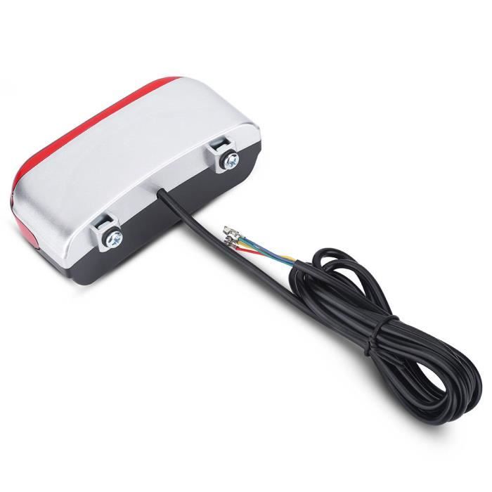 Feu de freinage de vélo électrique ZERODIS 48V LED lumière arrière Feu de freinage de vélo électrique ZERODIS 48V LED lumière arrière