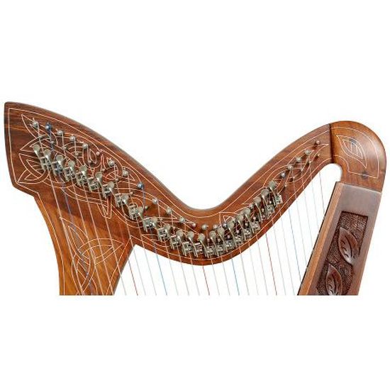 Harpe Celtique 27 Cordes avec demi-ton rabats