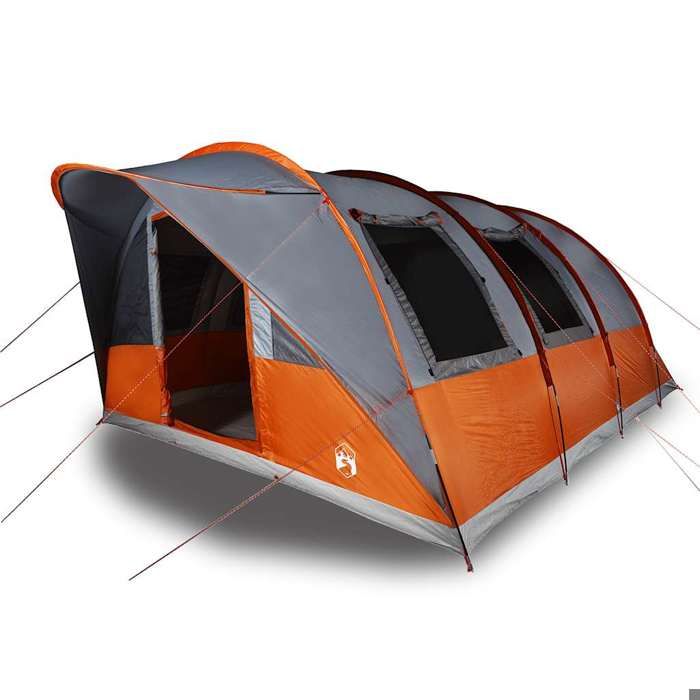 Tente De Camping VidaXL – Imperméable, Résistante Au Vent – Montage Rapide – Double-toit Amovible – Légère Et Portable