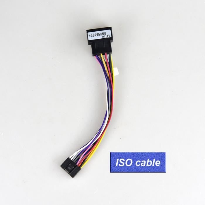 Faisceau Adaptateur Autoradio ISO 16 Vers 20 Broches - Compatible Nissan Sunny, Sylphy 2012-2016 | Avec Prise Antenne, Installation Facile