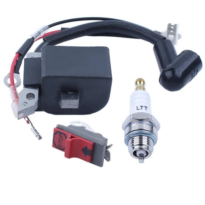 Kit Réparation Carburateur Pour Tronçonneuse - Compatible Modèles 136 137 141 142 - Remplacement RB-137 - Pièces D'entretien Complètes - 13