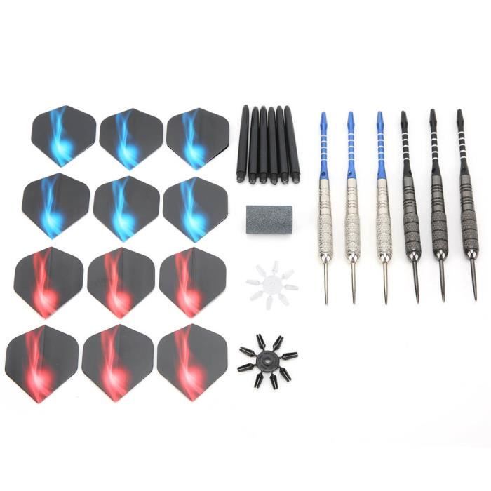 24 Pièces Protecteurs D'Aile De Fléchette 90 Degrés ECSiNG - Alliage Aluminium 3mm X 8.5mm Pour Fléchettes Professionnelles