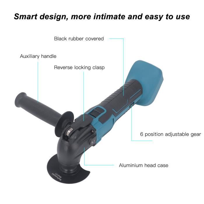 Outil multifonction oscillant pour le bois - Lame de scie oscillante 10